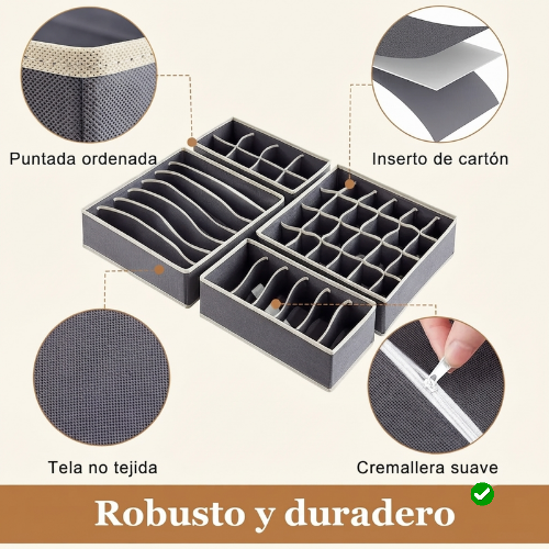 Set de 4 PIEZAS - ropa interior