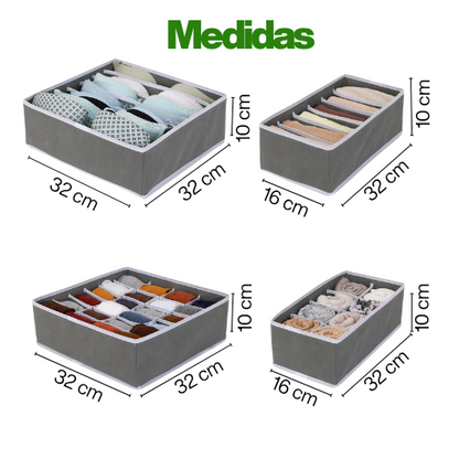 Set de 4 PIEZAS - ropa interior