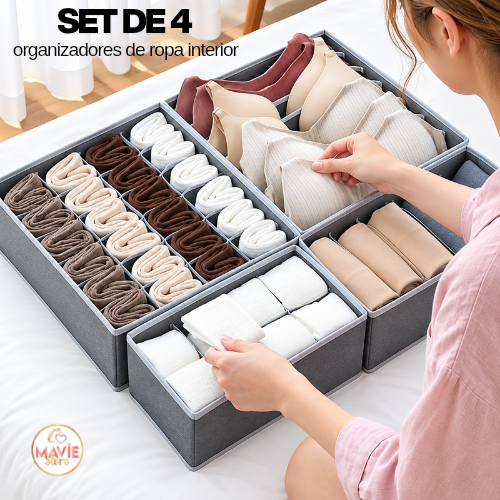 Set de 4 PIEZAS - ropa interior