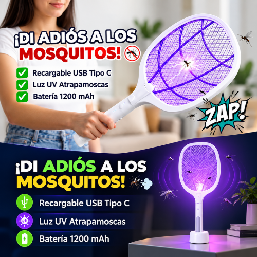 Raqueta de mosquitos