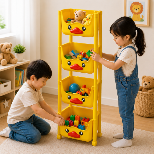 Organizador de juguetes (4 niveles)