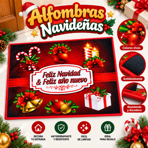 Alfombras navideñas