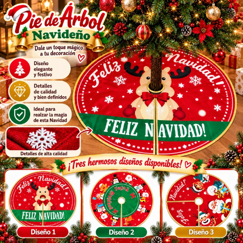 Mantel de arbolito