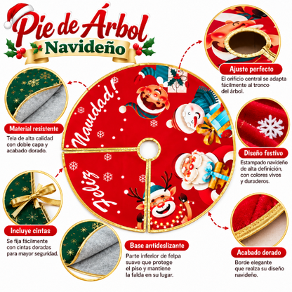 Mantel de arbolito