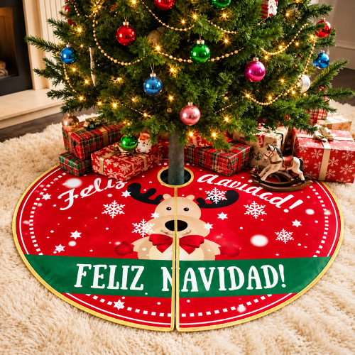 Mantel de arbolito