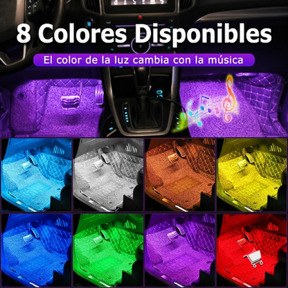 Luces led de auto RGB