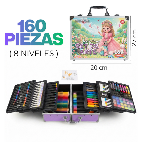 SET de arte 160 PIEZAS
