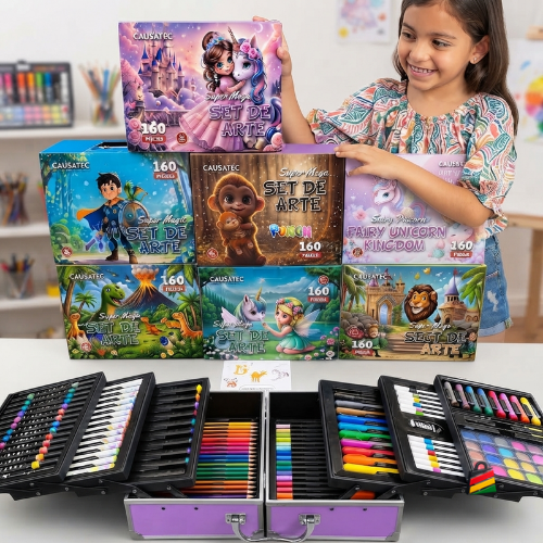 SET de arte 160 PIEZAS