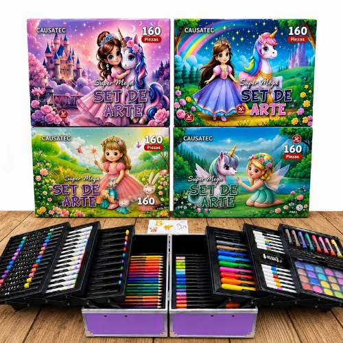 SET de arte 160 PIEZAS