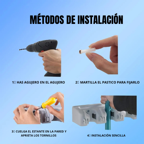 ORGANIZADOR DE ESCOBAS