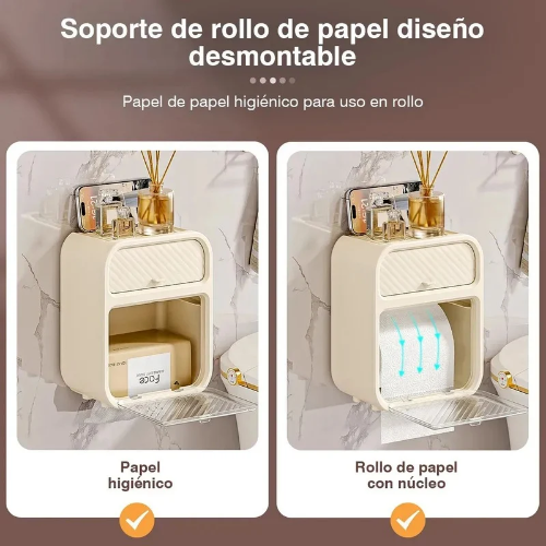 Contenedor de papel higiénico