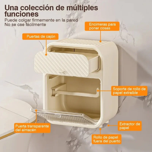 Contenedor de papel higiénico