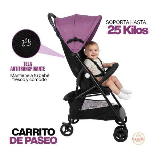 Carrito de paseo para bebé