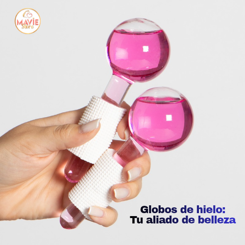 Globos de hielo facial