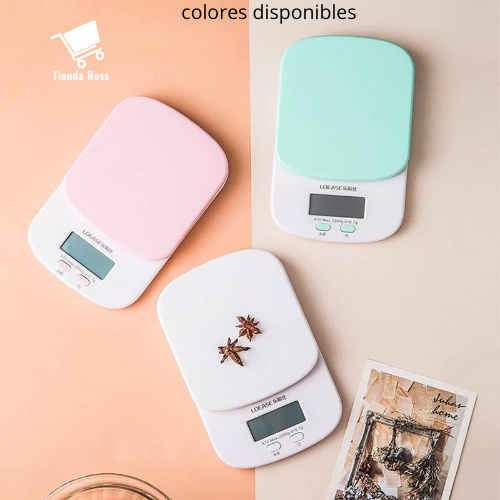 BALANZA DIJITAL + RECIPIENTE