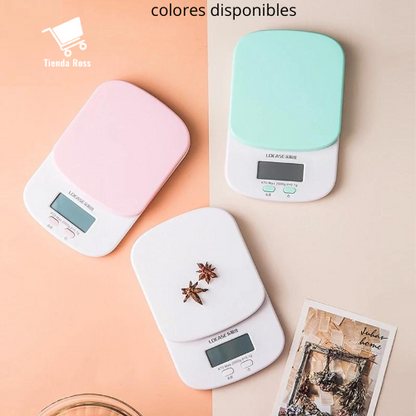 BALANZA DIJITAL + RECIPIENTE