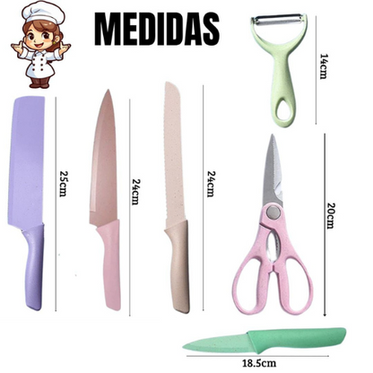 SET DE CUCHILLOS