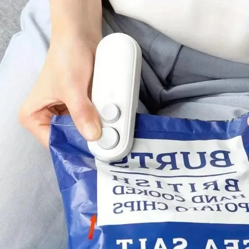 Mini sellador de bolsas