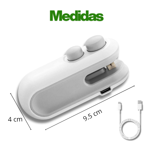 Mini sellador de bolsas