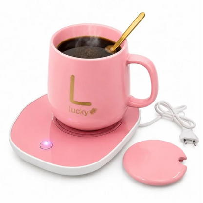 TAZA CON BASE PARA CALENTAR