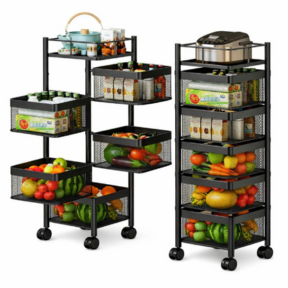 Organizador giratorio de cocina