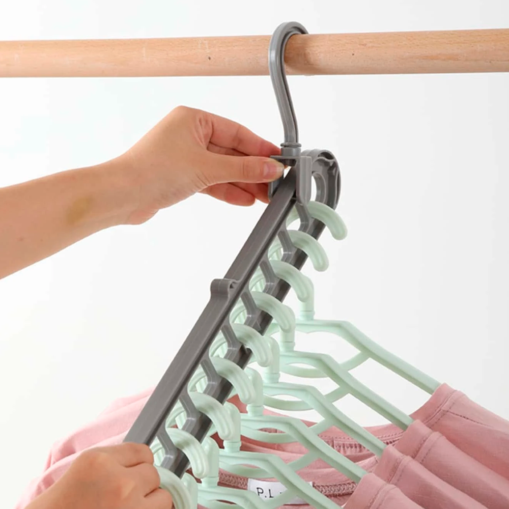 PACK 3 PERCHAS PLEGABLES PARA ROPA