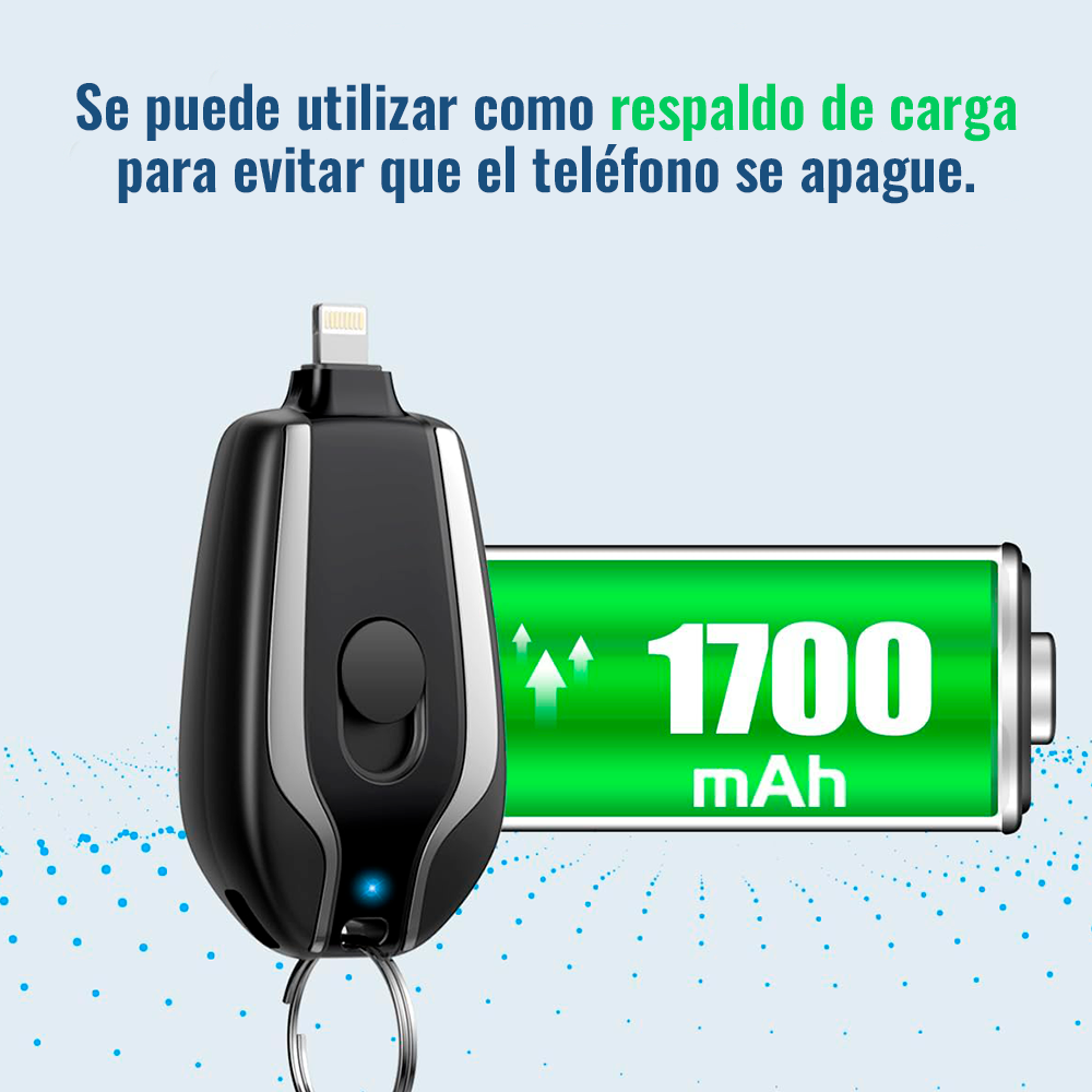 LLAVERO CARGADOR PORTÁTIL